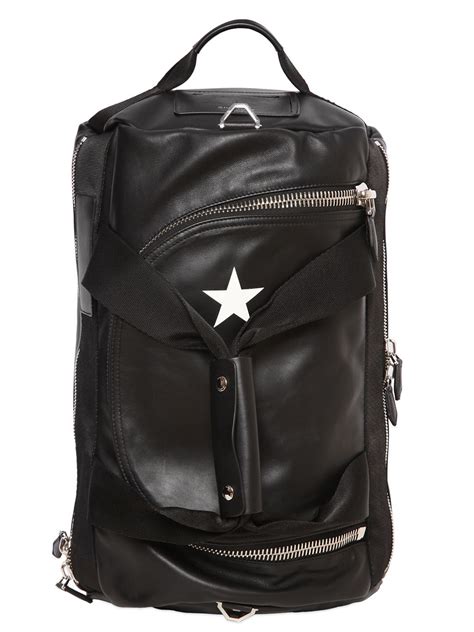 givenchy printed leather backpack|Givenchy backpack men's.